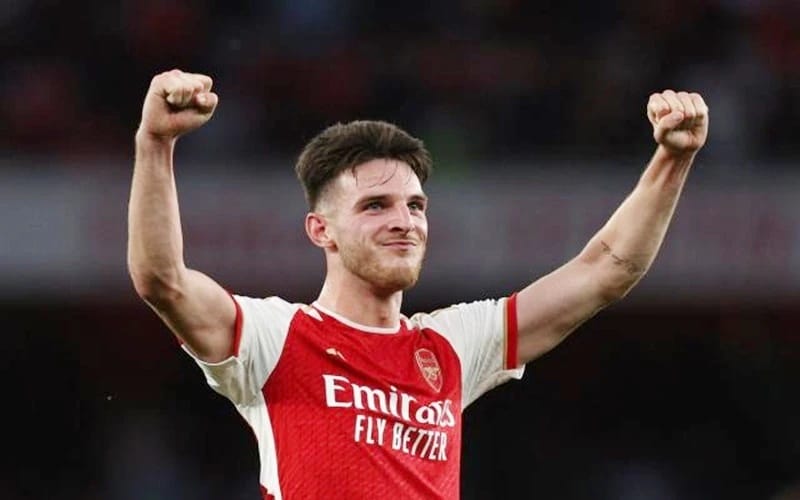 Declan Rice là bản hợp đồng đắt giá nhất của Arsenal