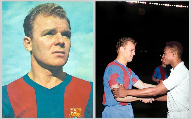 László Kubala gia nhập Barce vào năm 1950