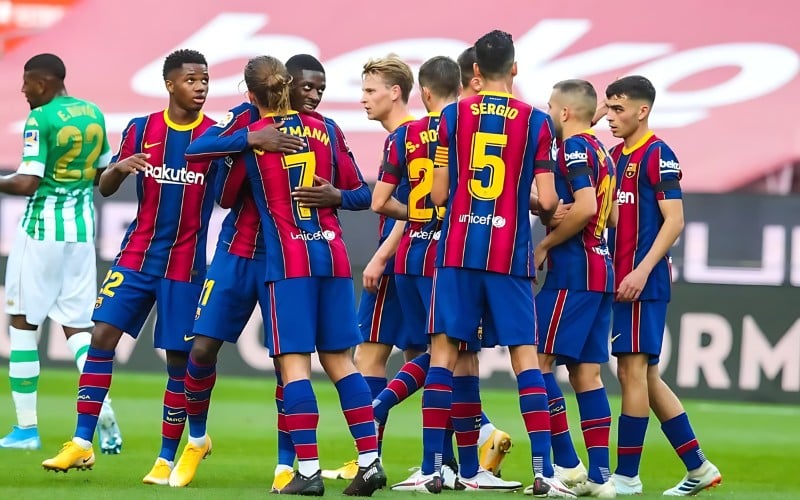 Barcelona nổi tiếng toàn cầu với lối chơi Tiki Taka độc đáo