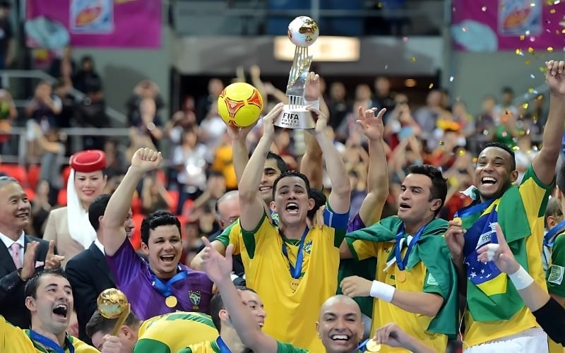 Brazil là quốc gia có nhiều CLB Futsal nổi tiếng