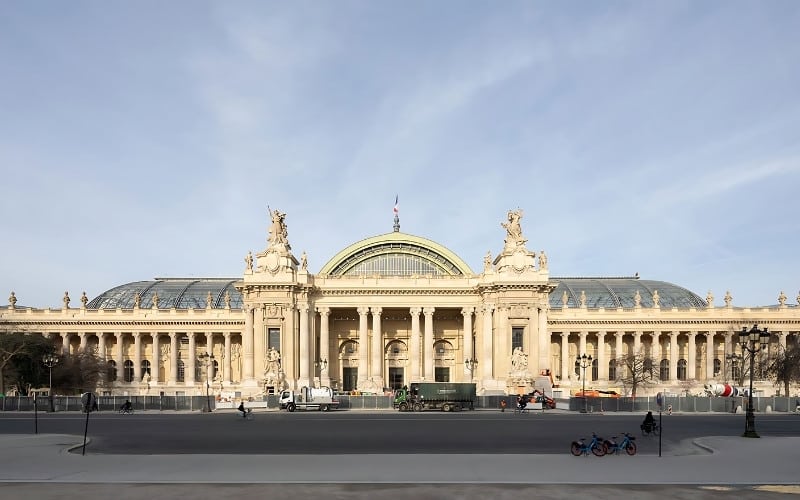 Grand Palais là địa điểm thi đấu taekwondo và đấu kiếm