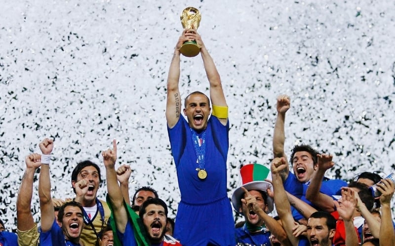 Fabio Cannavaro từng đoạt Quả bóng Vàng và World Cup