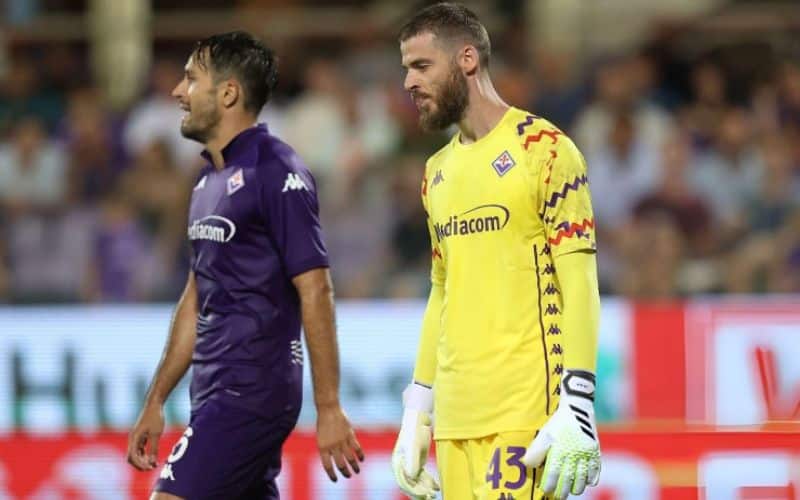 De Gea thủng lưới 3 bàn trong trận ra mắt Fiorentina