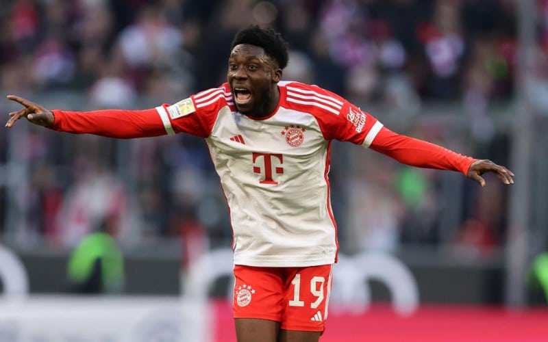 Real Madrid quyết tâm đưa Alphonso Davies về Tây Ban Nha