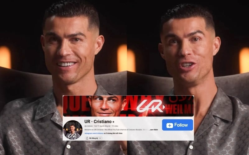 Sức ảnh hưởng của Ronaldo trên toàn cầu là vô cùng lớn