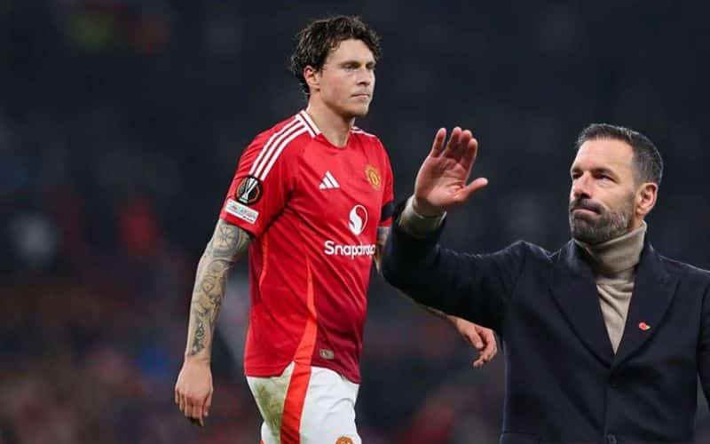 Lindelof Mong Muốn Tái Hợp HLV Van Nistelrooy